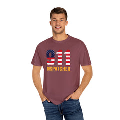 Vintage 911 Dispatcher Garment Dyed T-Shirt