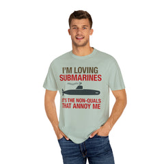 Submarine Lover T-Shirt, Nautical Tee, Gift for Submarine Fans, Funny Graphic Shirt, Summer Casual Wear