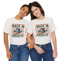 Made In America Cowboy Hat Graphic, Unisex Jersey Short Sleeve Tee