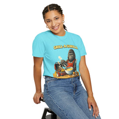 Grill-A-Gorilla Vintage BBQ Ape Cook T-Shirt