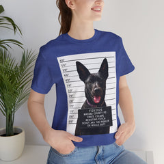 K9 Mugshot Personalized with your Dog T-Shirt
