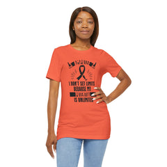 Motivational Amputee Quote - Unisex T Shirt