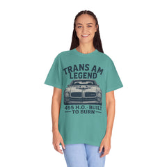 Retro Pontiac 1971 Trans Am High Output -455 Unisex Comfort Colors Garment Dyed T-Shirt