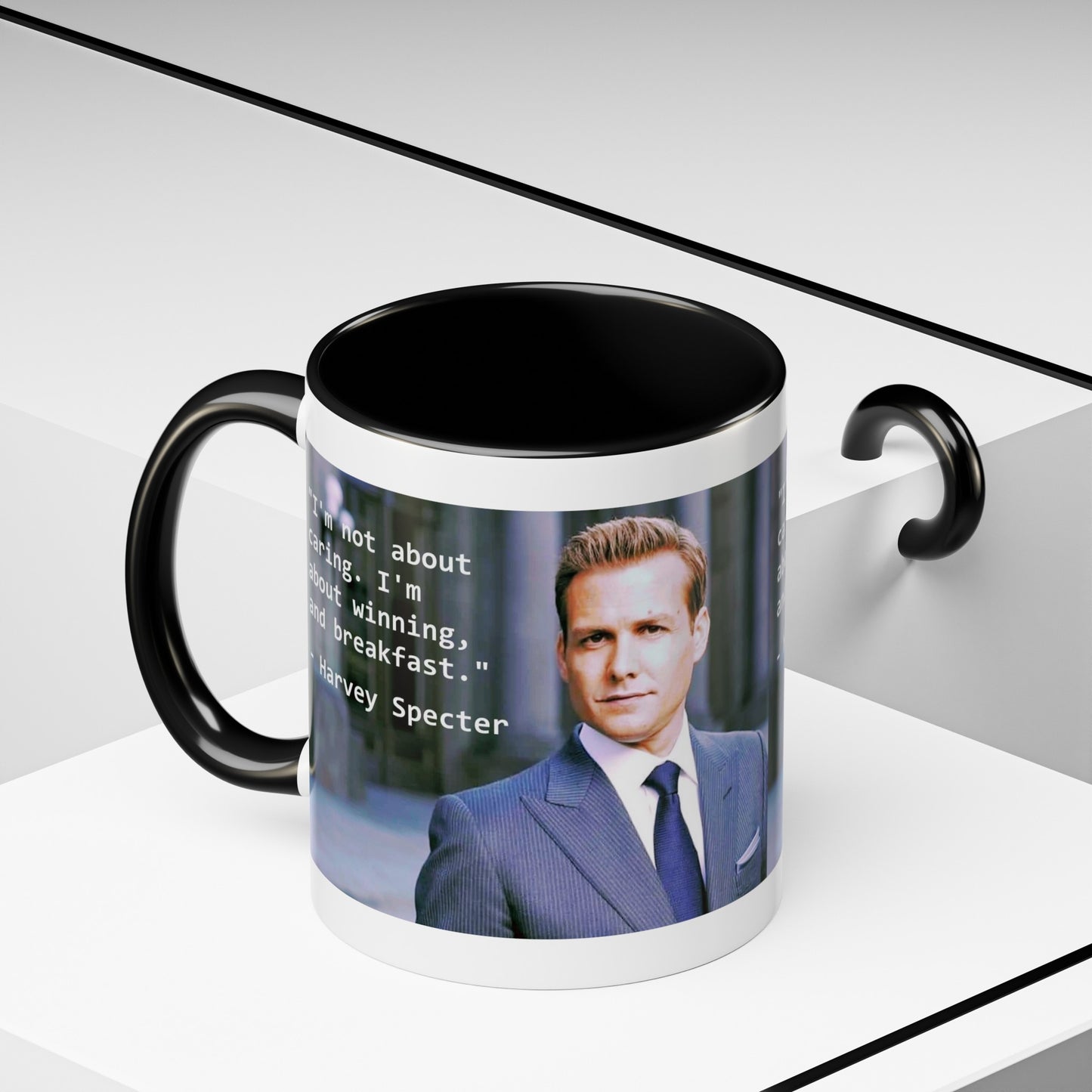 Harvey Specter Suits Mug: Inspirational TV Quote, 11-15oz