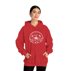 The Hideout Adventure Hoodie – Lake Ariel, PA Mountain Graphic Hooded Sweatshirt