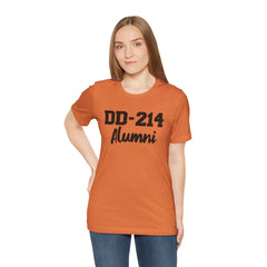DD-214 Alumni Tee — Military Service Veteran Tribute T-Shirt