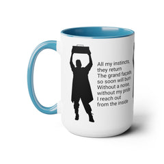 Say Anything Movie Mug, All my instincts, they return, 80s Movie Gift, Lloyd Dobler, Unique Fan Gift, Romantic Comedy, Boom Box Song, RomCom