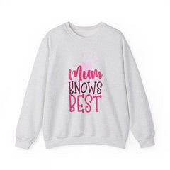 MUM KNOWS BEST SweatShirt,Mums Day Gift,Mum lover gift,Mum inspired shirt,mothers day present,birthday gift,unique mum gift,best mum ever