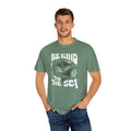 Sting Rays, Be Kind To The Sea -  Graphic Unisex Garment-Dyed T-shirt