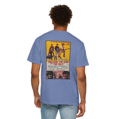 Vintage The Good The Bad And The Ugly Western Movie Front And Back Graphic T-Shirt