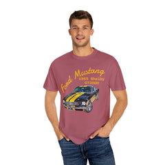 Retro Ford Mustang 1965 Shelby GT350H Unisex Comfort Colors Garment Dyed T-Shirt