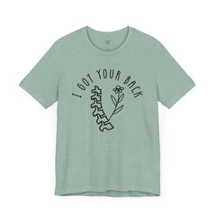Physical Therapy tee, I Got Your Back graphic tee, gift for her, gift for him, physiotherapy gift, PT shirt, therapist t-shirt, PT student