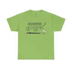 Nuclear Submarine Propulsion Explained Tee, Science Shirt, Geeky Gift, Educational Apparel, STEM Fashion, Nerdy T-Shirt