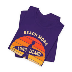 Gilgo Beach Vibes Unisex Tee - Surf's Up Long Island | Summer Shirt