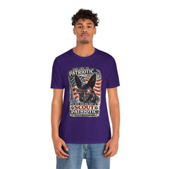 Personalized with your Dogs name and image Patriotic Dog T-Shirt