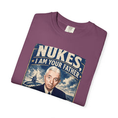 Nukes I Am Your Father Vintage United States Navy Nuclear Power Submarine Graphic T-Shirt