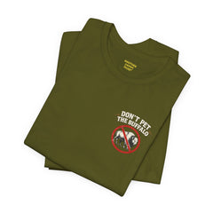 Montana Rules Tee - “3 Things You Don’t Do in Montana: Don’t Pet the Buffalo, Outdrink Canadians, Mess with Cowboy Music”