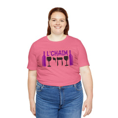 L'Chaim Graphic Passover Unisex Tee