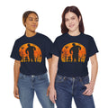 HAUNTED HOUSE ZOMBIE! Graphic Unisex Heavy Cotton Tee