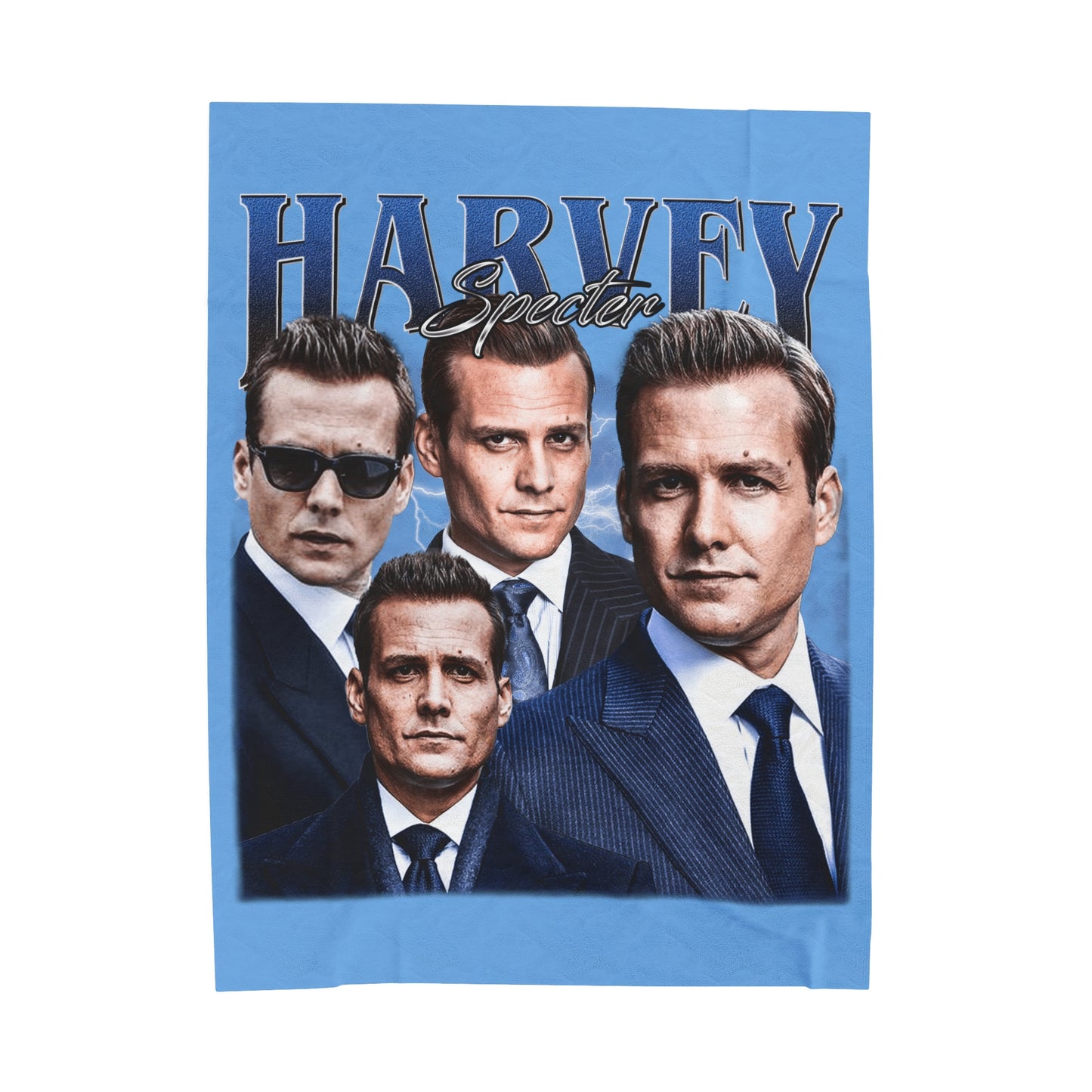 Harvey Specter - Velveteen Plush Blanket | Suits TV Show | Fan Gift | Lawyer Gift | Gift For Him | Gift For Her | Pop Culture \ Comfy Gift