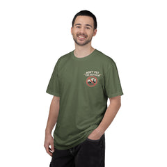Wyoming Funny Roadtrip T-Shirt — "Three Things You Don’t Do in Wyoming" Adventure Tee