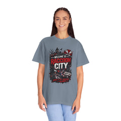 Raccoon City Graphic T-Shirt — "Welcome to Raccoon City" Horror Gamer Tee