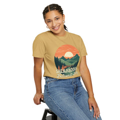 Shenandoah National Park Graphic, Comfort Colors Soft Relaxed Fit Unisex Garment-Dyed T-shirt