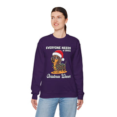 Everyone needs a little Christmas weiner - Unisex Heavy Blend™ Crewneck Sweatshirt
