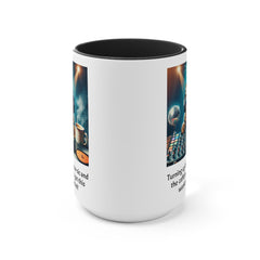 Friday Cat Quote Graphic Mug, 11 oz, 15 oz