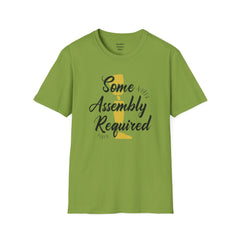Some Assembly Required - Unisex T Shirt,Amputation Awareness,Limb Loss Awareness,Gift For Her,Gift For Him,Leg Amputee,Arm Amputee