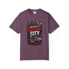 Raccoon City Graphic T-Shirt — "Welcome to Raccoon City" Horror Gamer Tee