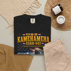 USS Kamehameha SSBN-642 Submarine T-Shirt — "Forty One for Freedom" Navy Tribute
