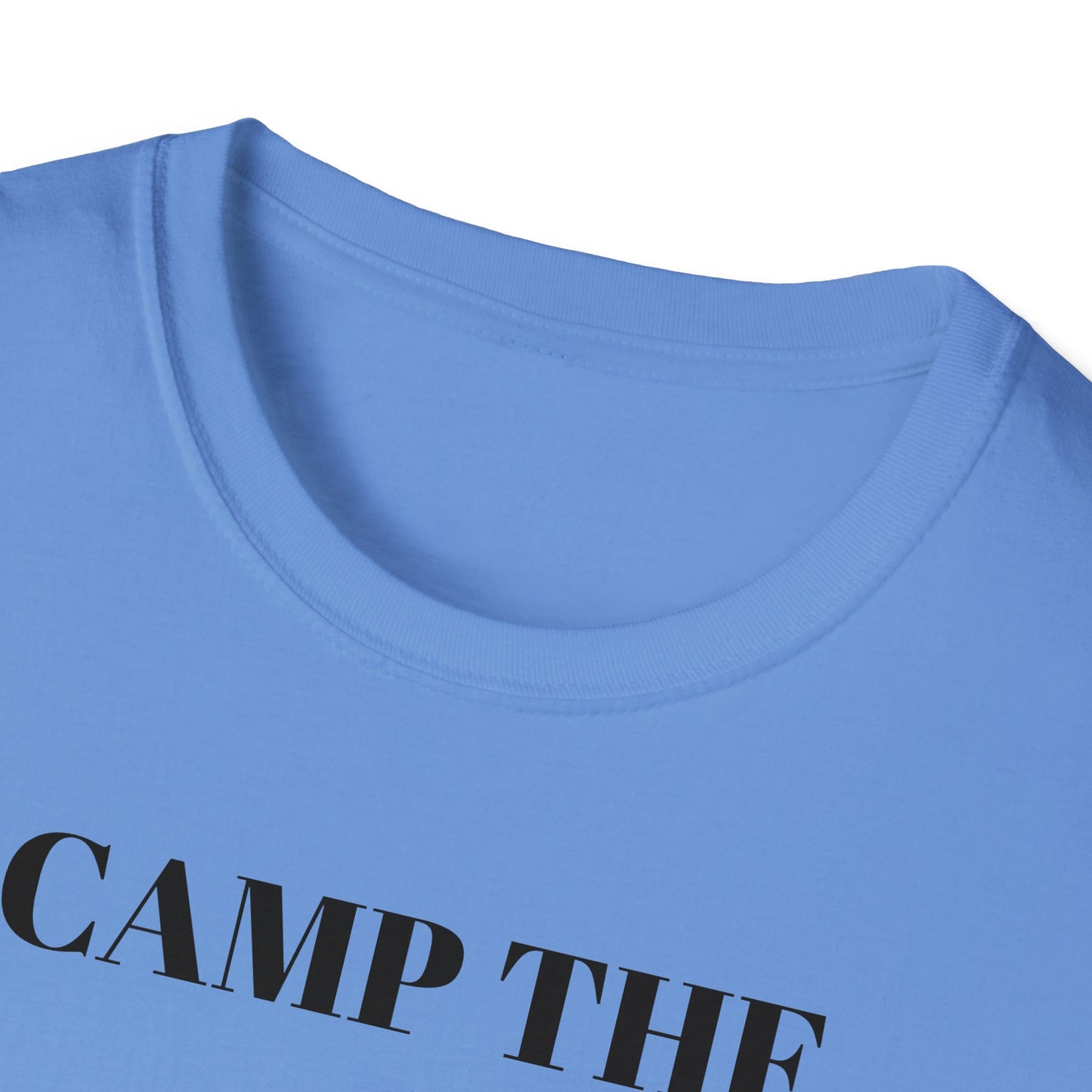 Camp The Catskillsi Unisex Softstyle T-Shirt  Catskill Mountains New York