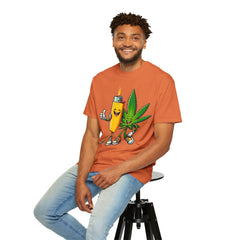 Vintage 'Lighter & Weed' Graphic T-Shirt — Relaxed Stoner/Cannabis Tee