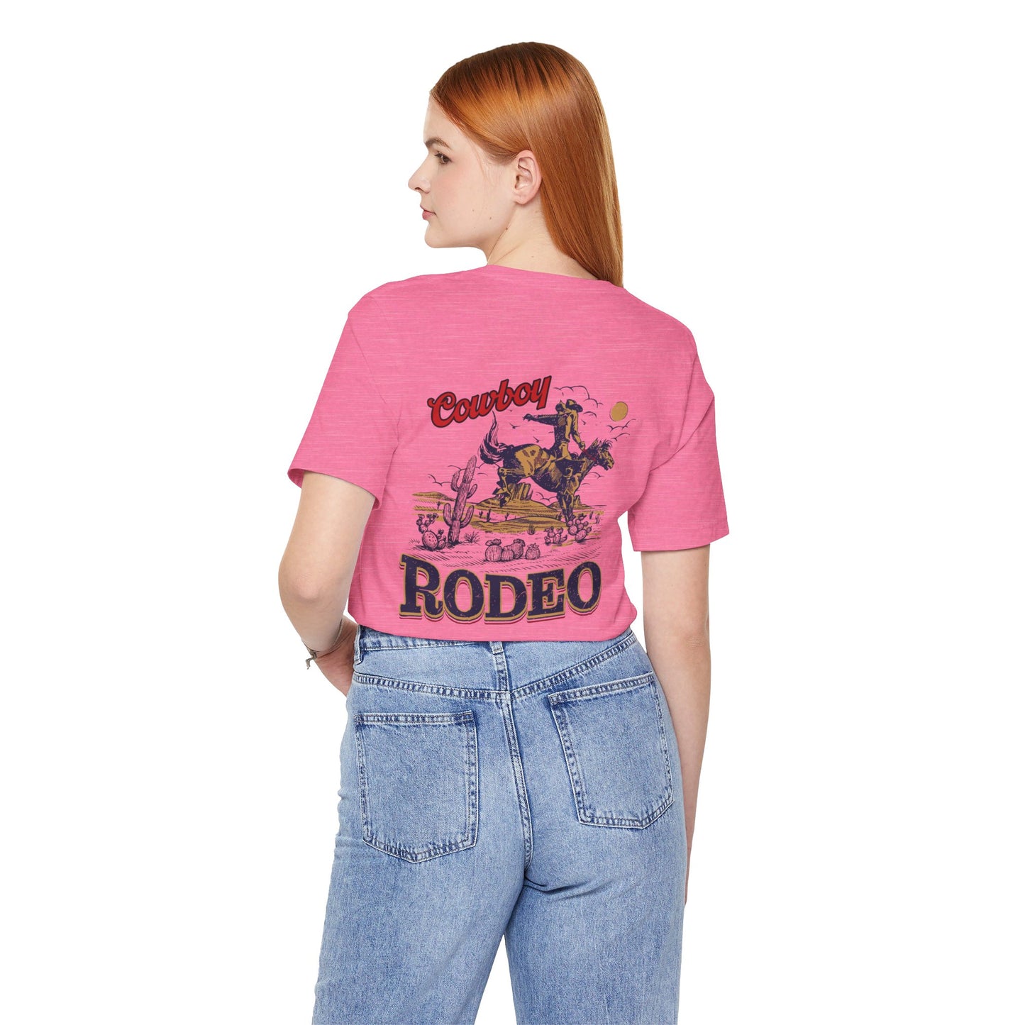 Cowboy Rodeo Vintage Style Graphic TShirt