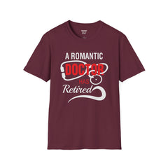 Romance Doctor - Unisex Softstyle T-Shirt | Nurse Awareness, Medical Wear, Gift For Her, Scrubs Lover, Hospital Staff Gift, Registered Nurse
