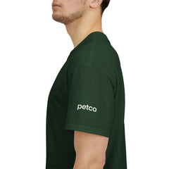 Dog Trainer T‑Shirt — "dog trainer." Front Logo with "we believe..." Positive Training Back Text