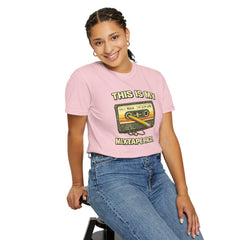 Mixtape Face T-Shirt — Retro Cassette Music Graphic Tee