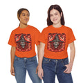 Flaming Fire Witch - Graphic Unisex Heavy Cotton Tee