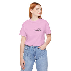 Dog Mom T-Shirt — Personalized Your Dog Image  Tee (Custom Name)