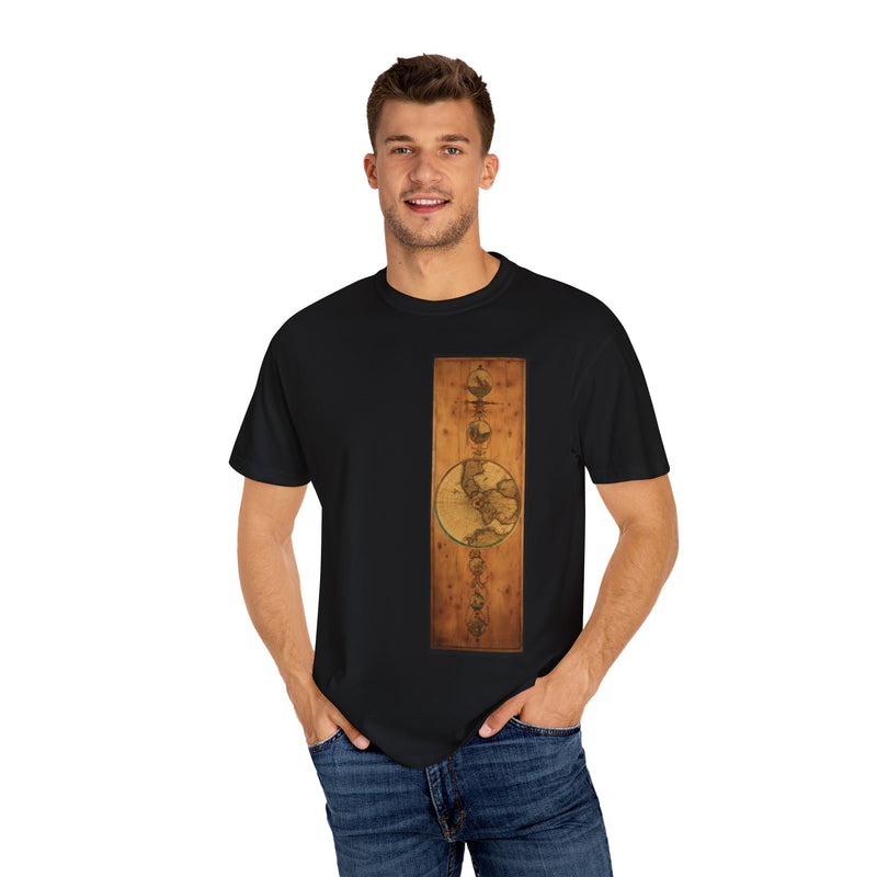 Vintage Geography Chart T-shirt