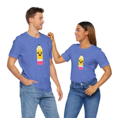 Emoji TEACHER PENCIL- Graphic Unisex Jersey Short Sleeve Tee