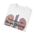 Nephrology NP Bean Queen, Graphic Unisex Garment-Dyed T-shirt