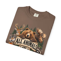 All Animals Are Pettable T-Shirt – Funny Animal Lover Wildlife Design