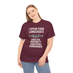 Funny United States Submarine Multilingual T-Shirt