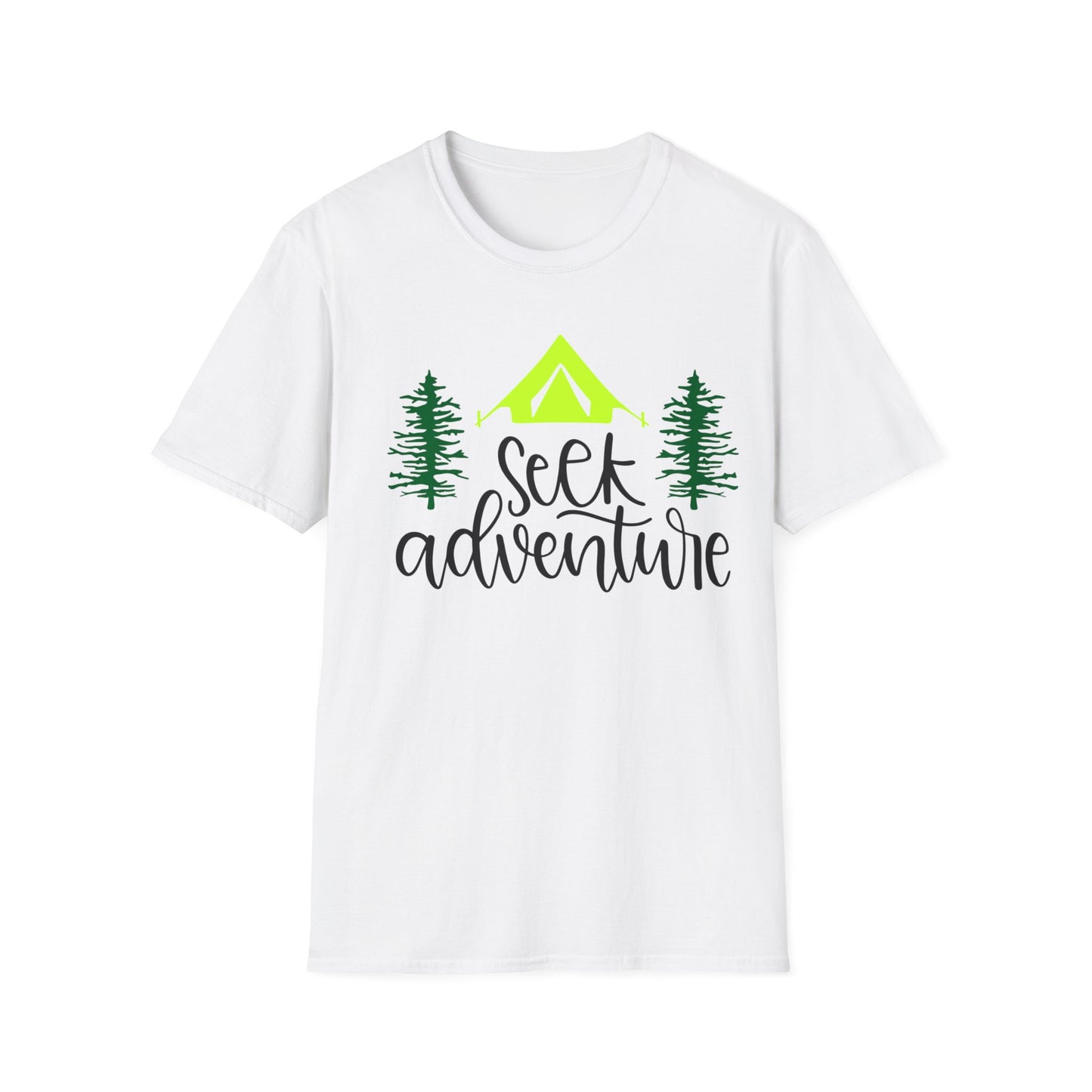 Seek Adventure Unisex Softstyle T-Shirt