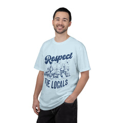 Polar bears, walrus, Arctic fox, reindeer (caribou), seals, beluga whales, narwhal Respect the Locals T-Shirt