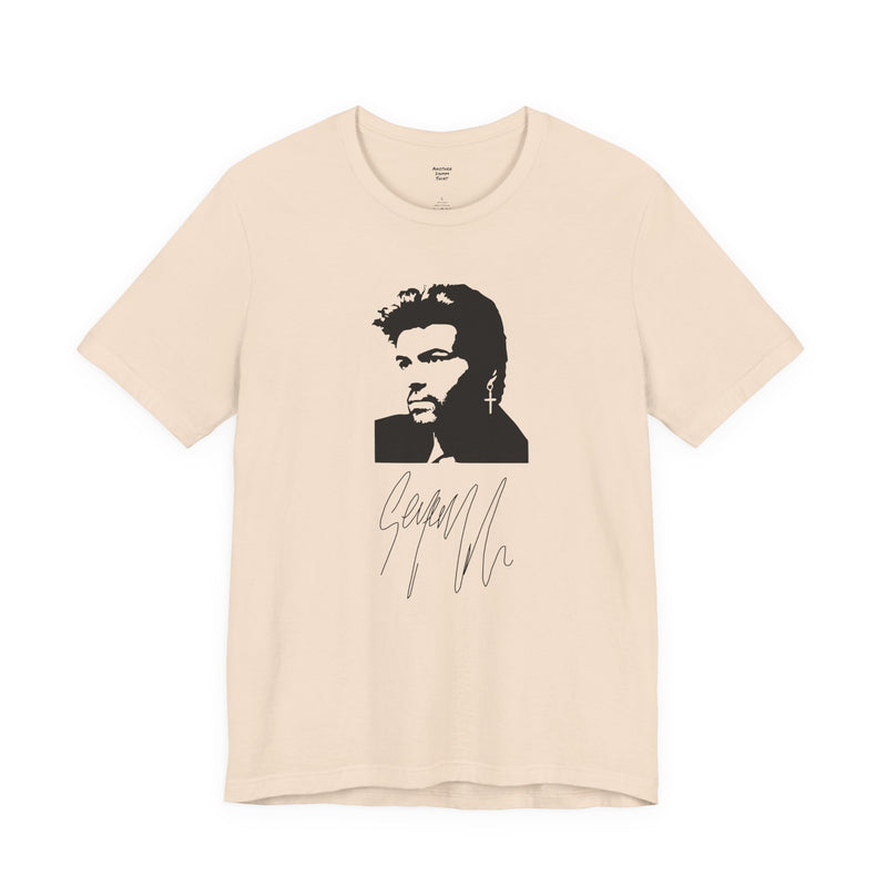 George Michael 80s Vintage Tee — Retro Singer Band Shirt, Gift for Mom or Music Fans