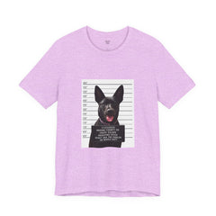 K9 Mugshot Personalized with your Dog T-Shirt