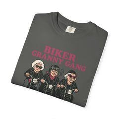 Biker Granny Gang T-shirt, Unisex Tee for Motorcycle Lovers, Fun Gift for Bikers, Unique Graphic Shirt, Perfect for Rides or Casual Wear